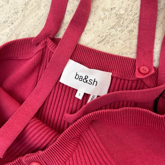 BA&SH pink dress NWT size 1 / S - Picture 8 of 8